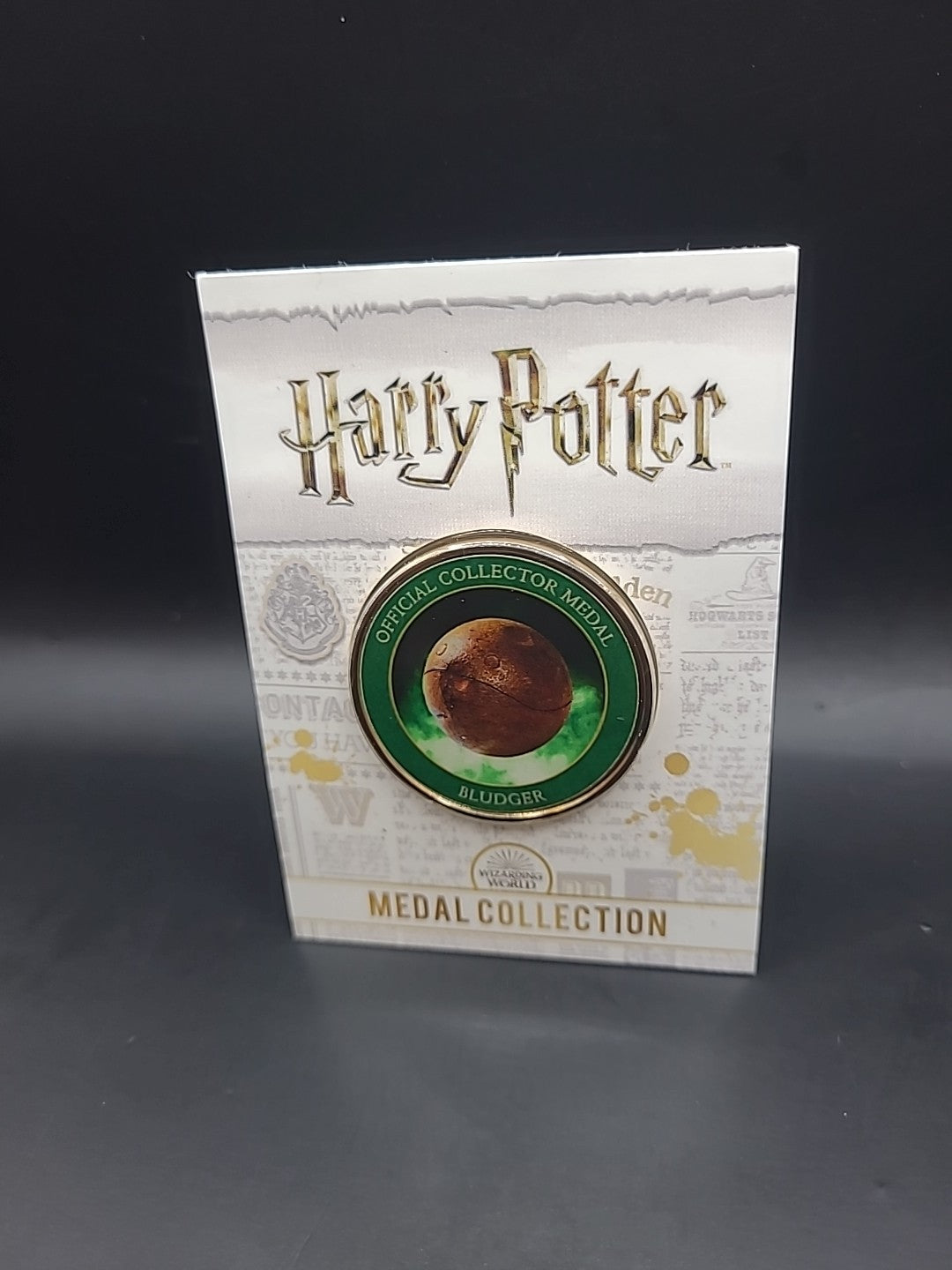 Harry Potter Medal Coin Collection - Artefacts And Spells - Bludger