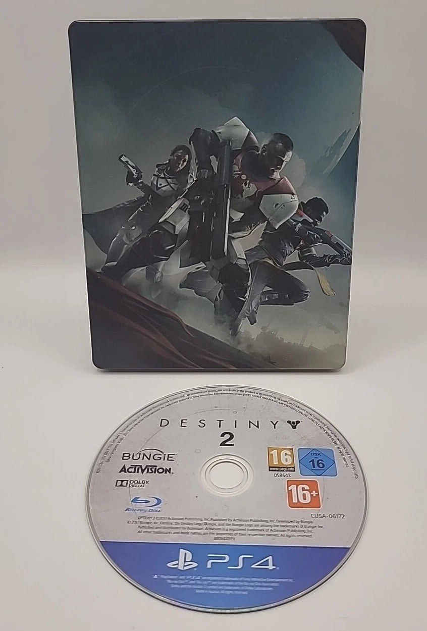 Destiny 2 Steelbook And Game PS4