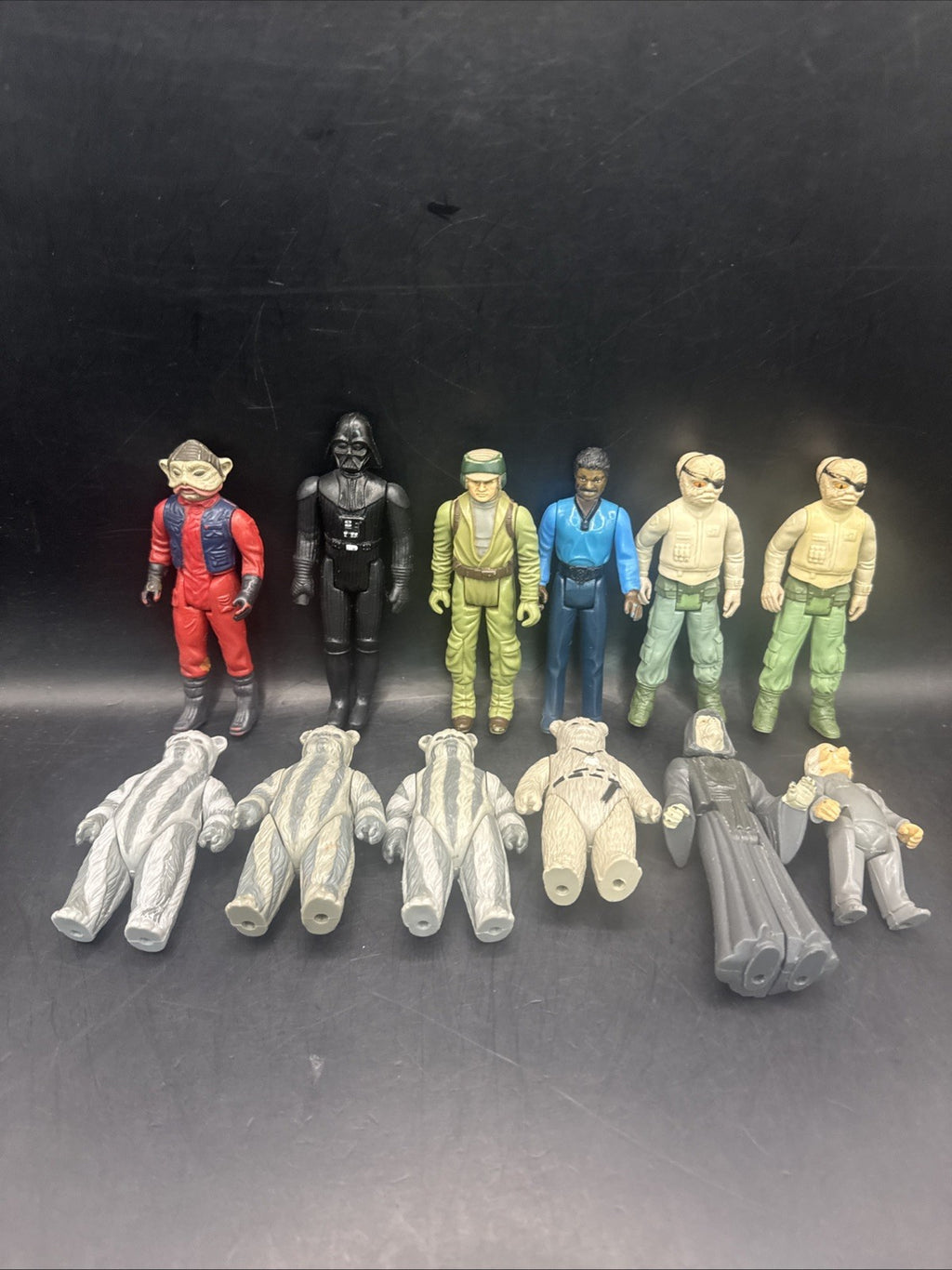Vintage Kenner Star Wars Action Figures Bundle