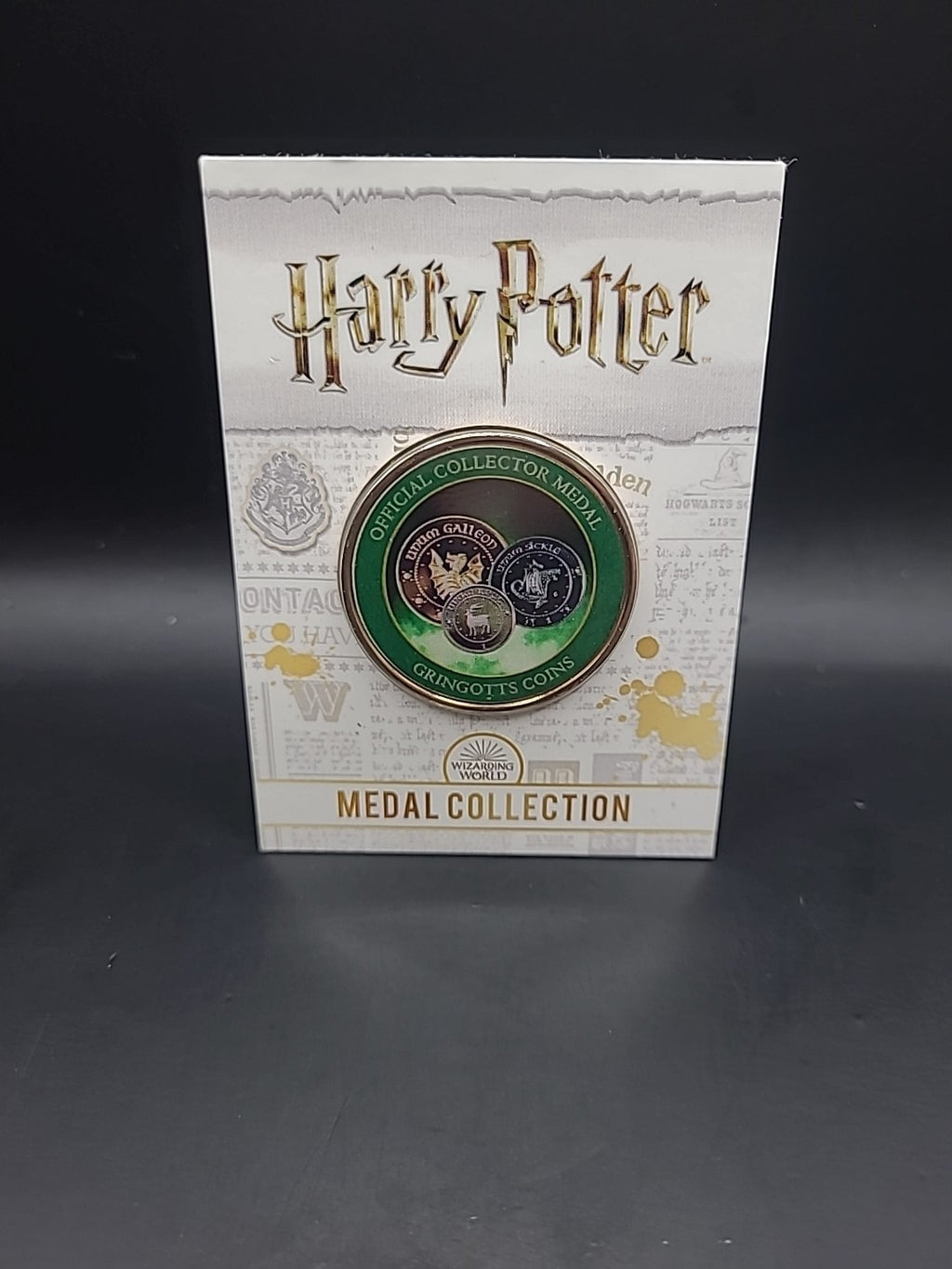 Harry Potter Medal Coin Collection - Artefacts And Spells - Gringotts Coins