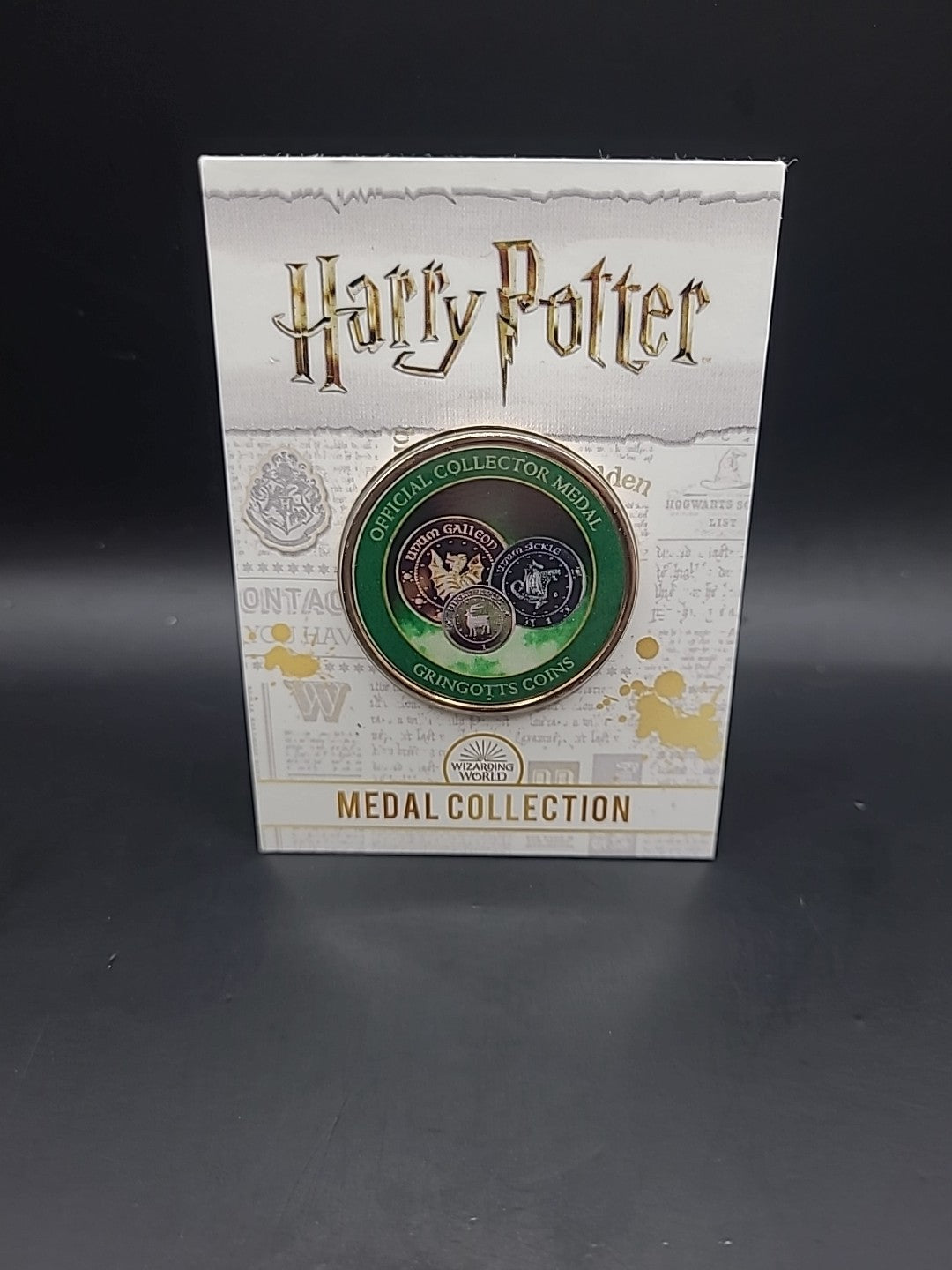 Harry Potter Medal Coin Collection - Artefacts And Spells - Gringotts Coins