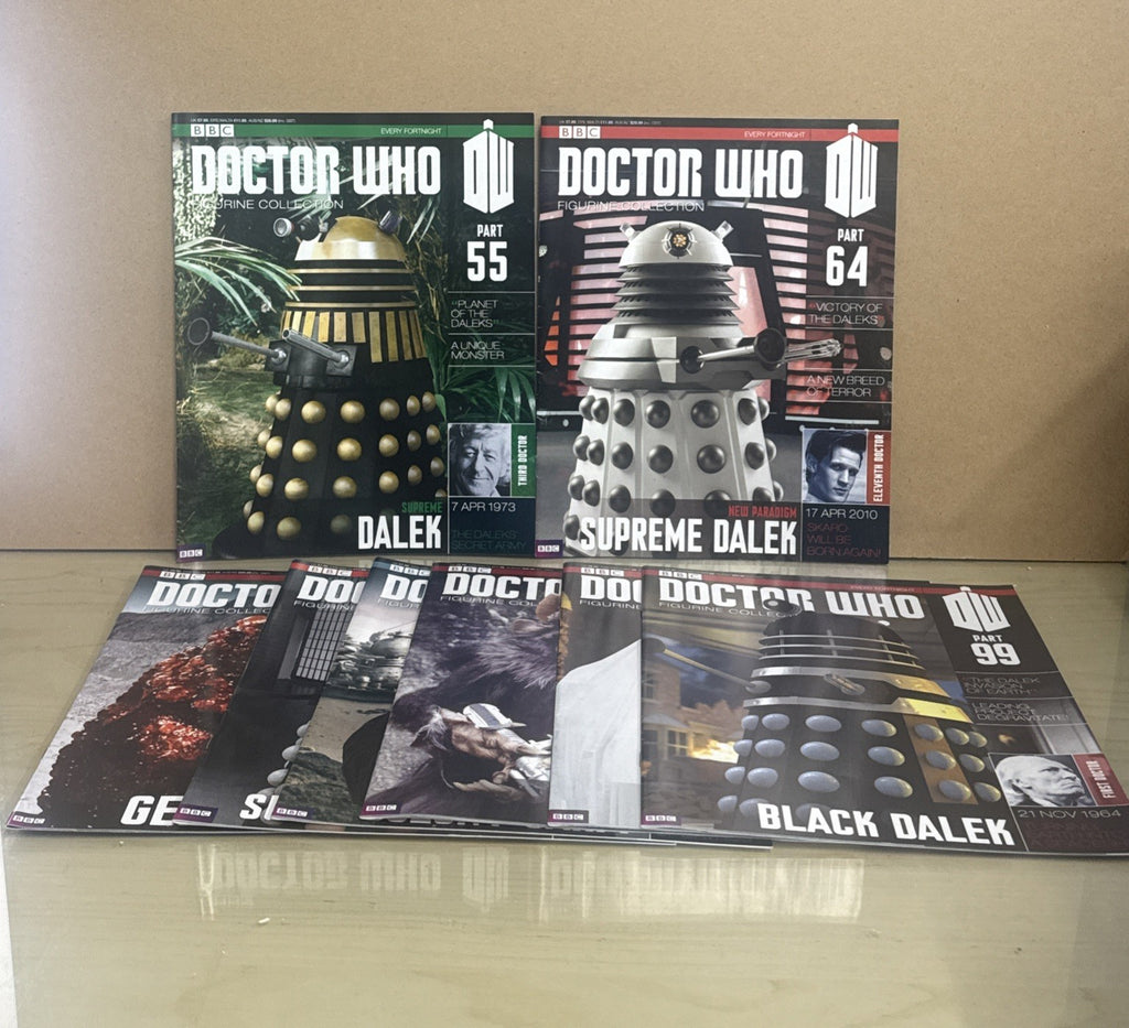 Doctor Dr Who Figurine Collection Magazine Bundle x32 ((Magazines Only))
