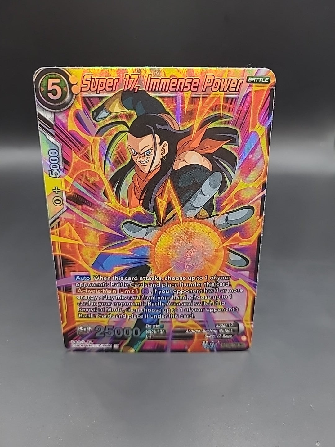 Super 17, Immense Power BT29-136 SR - Dragon Ball Super Card Game