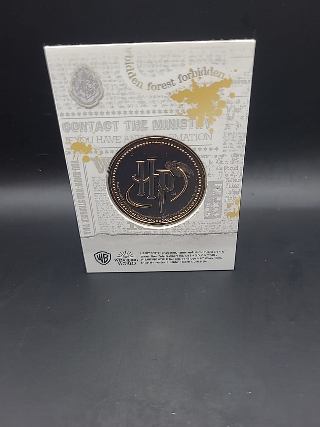 Harry Potter Medal Coin Collection - Magical Creatures - Crookshanks 