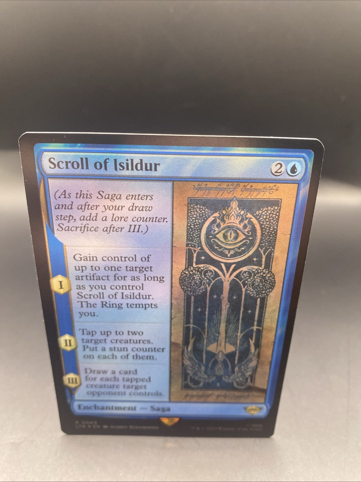 FOIL Scroll of Isildur #69 The Lord of the Rings: Tales of Middle-earth Rare LTR