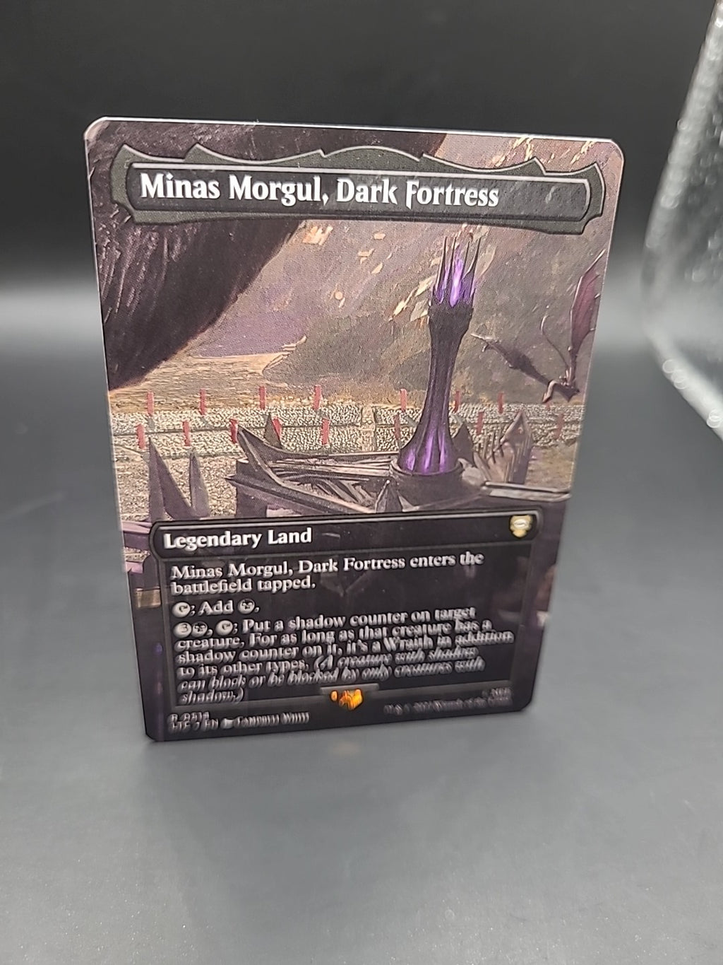 Magic The Gathering Minas Morgul, Dark Fortress Borderless Card # 0514 Regular