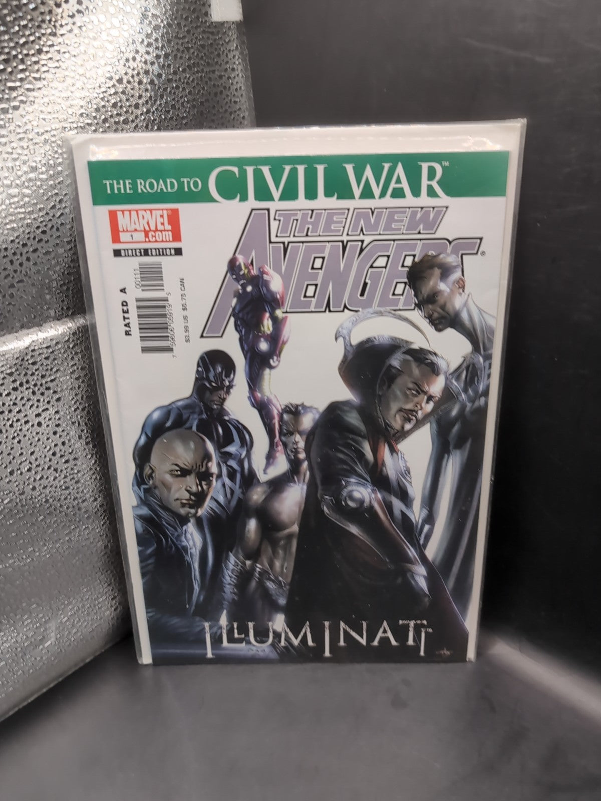 New Avengers #1 Illuminati The Road to Civil War Marvel Comic 2006