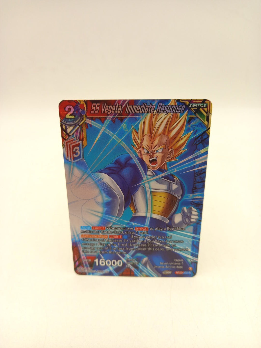 SS Vegeta, Immediate Response BT20-137 R - Dragon Ball Super Card