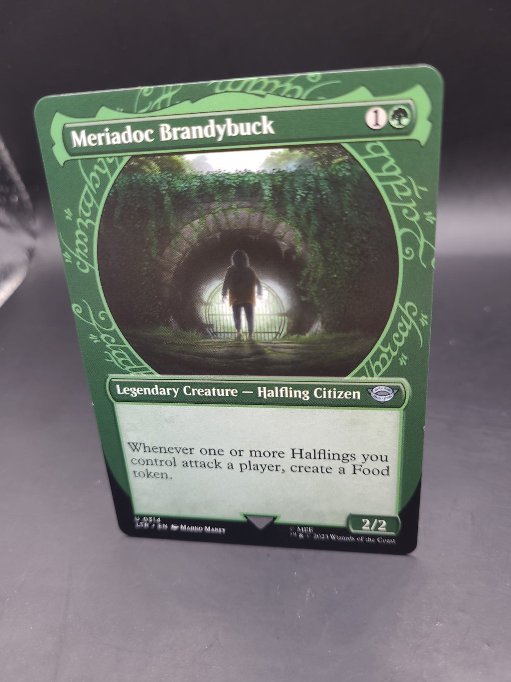 X 1 Meriadoc Brandybuck NM-M Regular The Lord of the Rings 314 MTG Magic