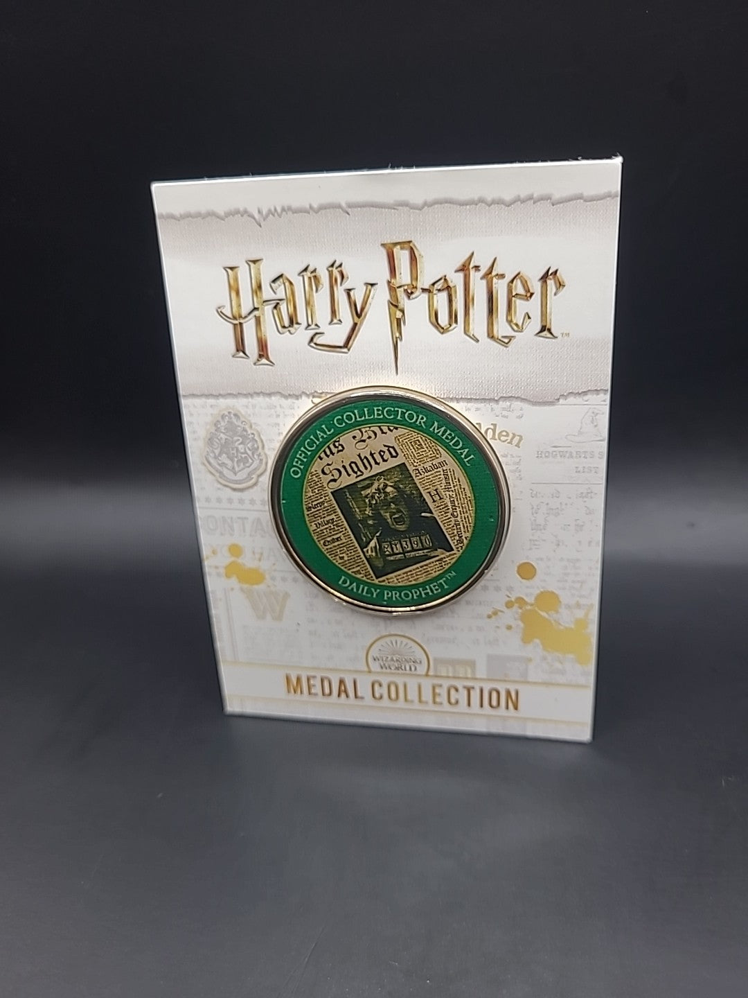 Harry Potter Medal Coin Collection - Artefacts And Spells - Daily Prophet 