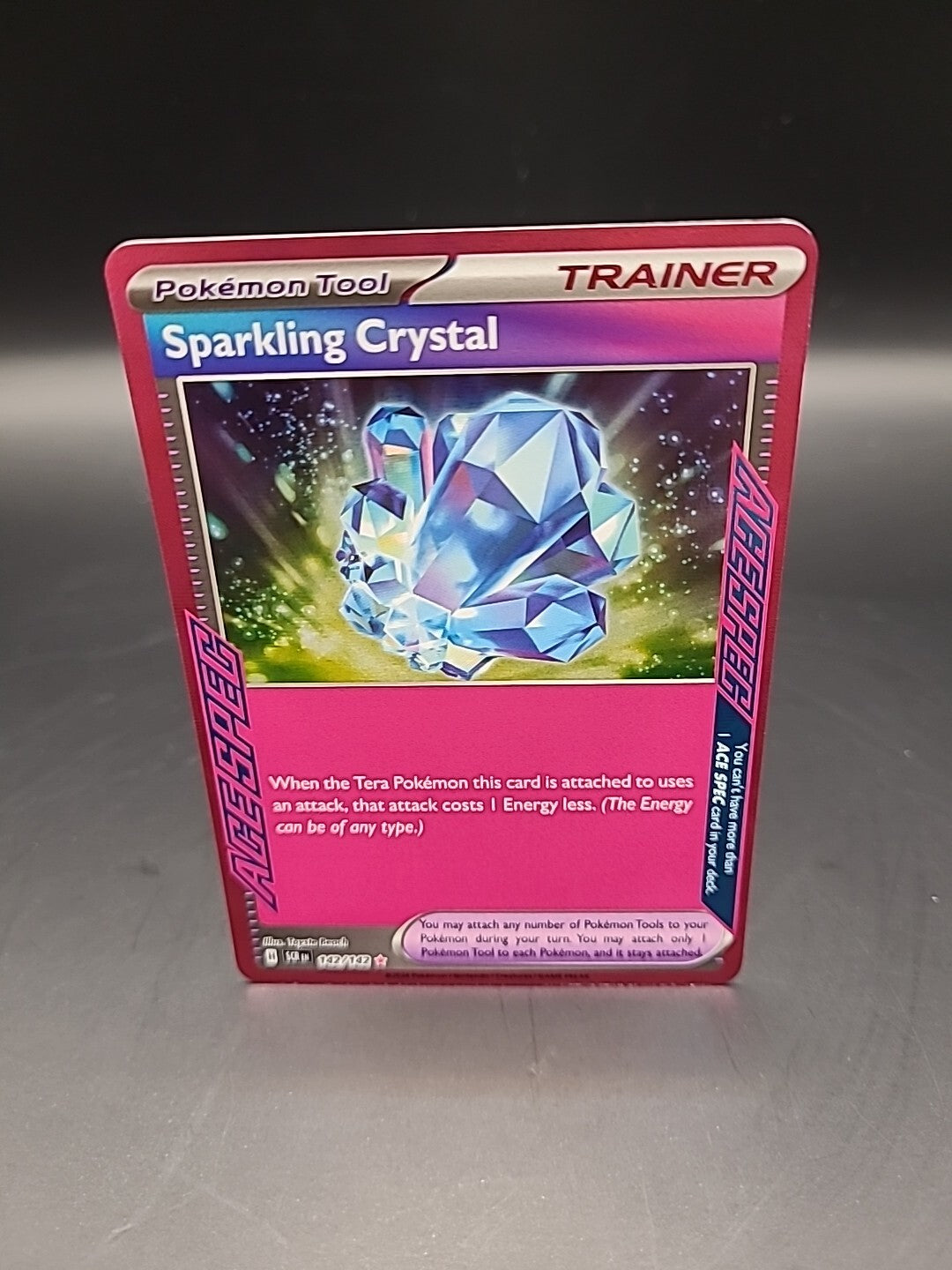 Pokemon Card Sparkling Crystal 142/142 Holo Stellar Crown