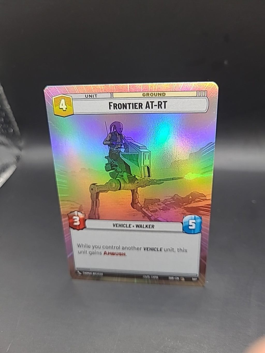 Frontier AT-RT - 507 - Foil Hyperspace Common - Star Wars Unlimited
