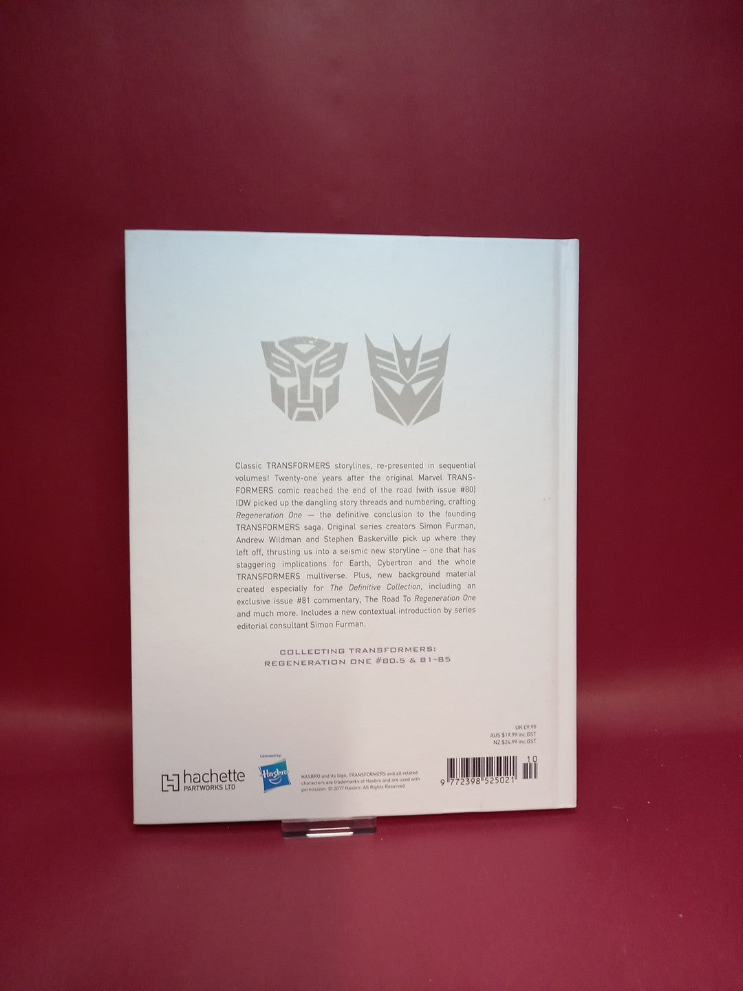 Transformers G1 The Definitive Collection Volume 21: Regeneration One