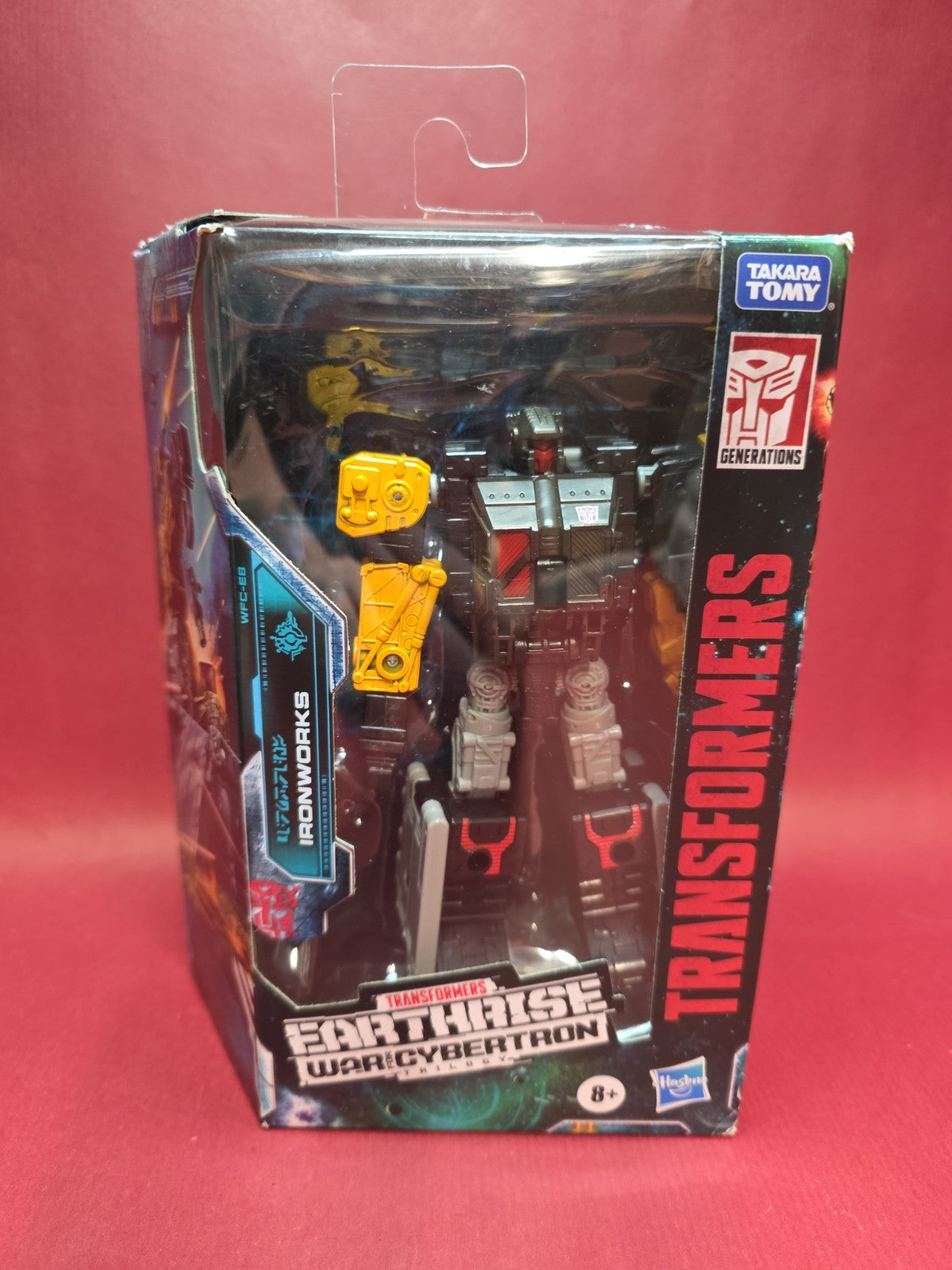 Boxed Transformers Earthrise Ironworks WFC-E8 War for Cybertron Action Figure 