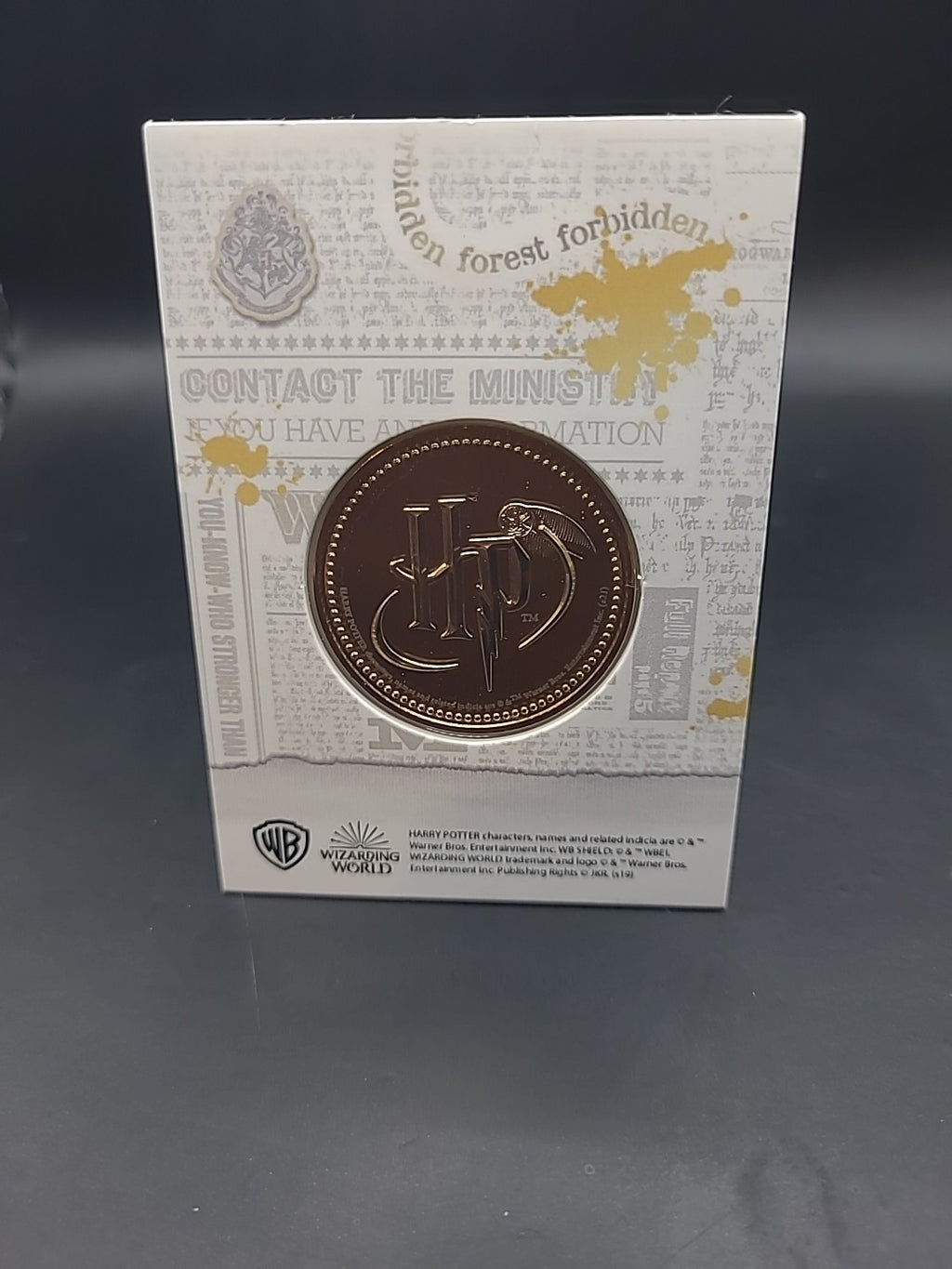 The Wizarding World Harry Potter Collectors Medal - QUIRINUS QUIRRELL