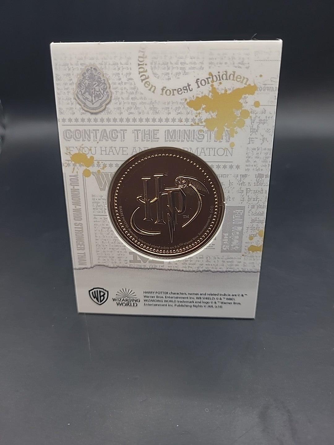 The Wizarding World Harry Potter Collectors Medal - QUIRINUS QUIRRELL