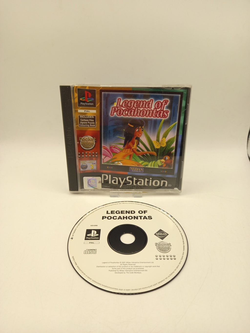 Legend Of Pocahontas: Sony PS1 Game