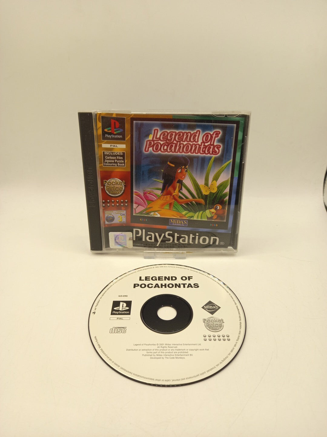 Legend Of Pocahontas: Sony PS1 Game
