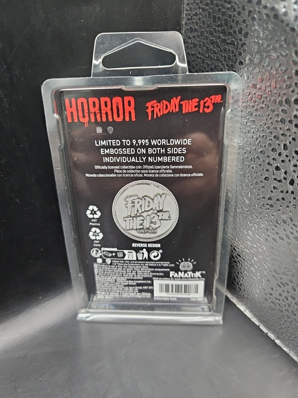 Friday The 13th Collectible Coin Limited To 9995 Worldwide