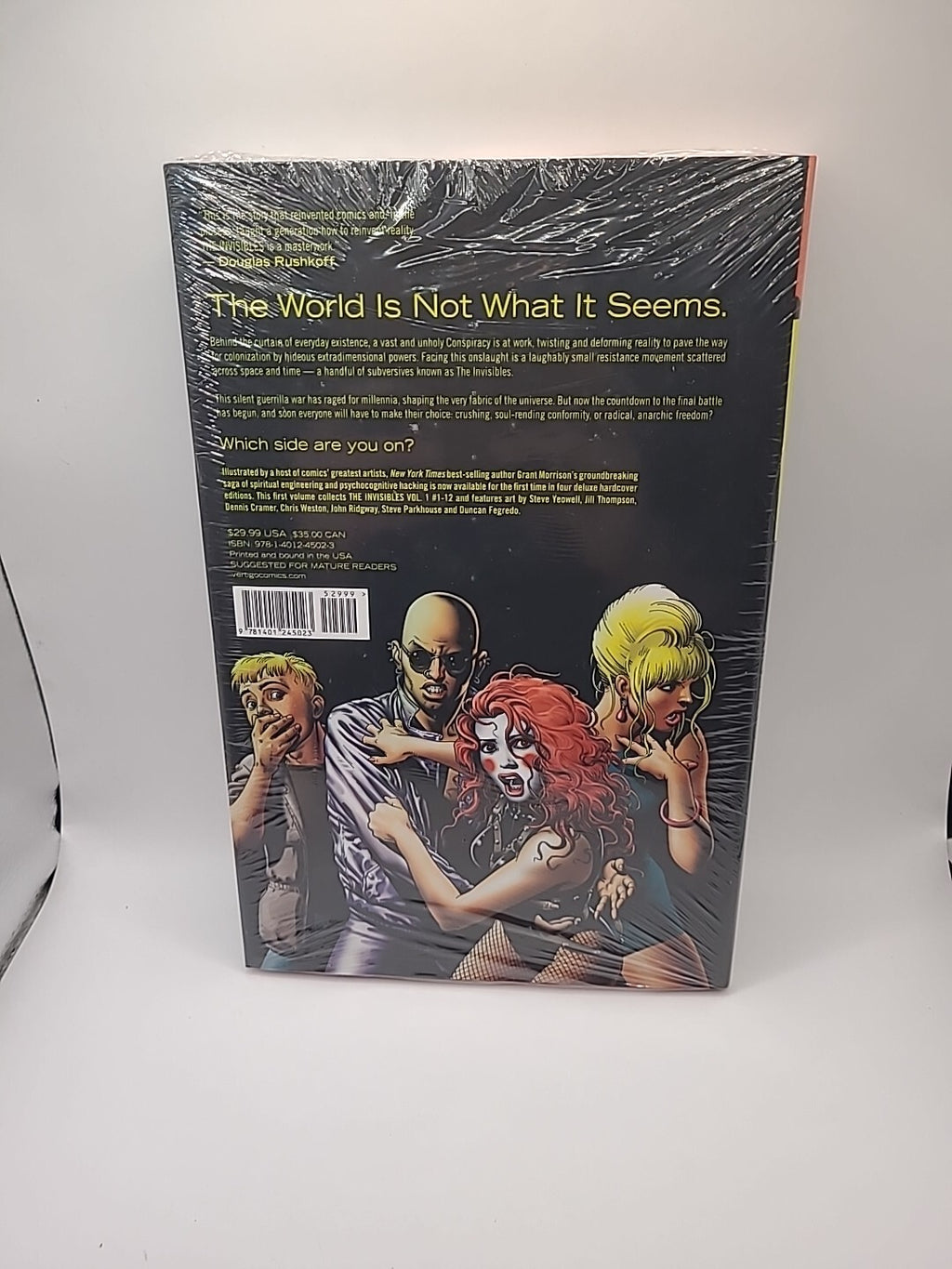 The Invisibles: The Deluxe Edition Book One Hardcover Rare - New & Sealed