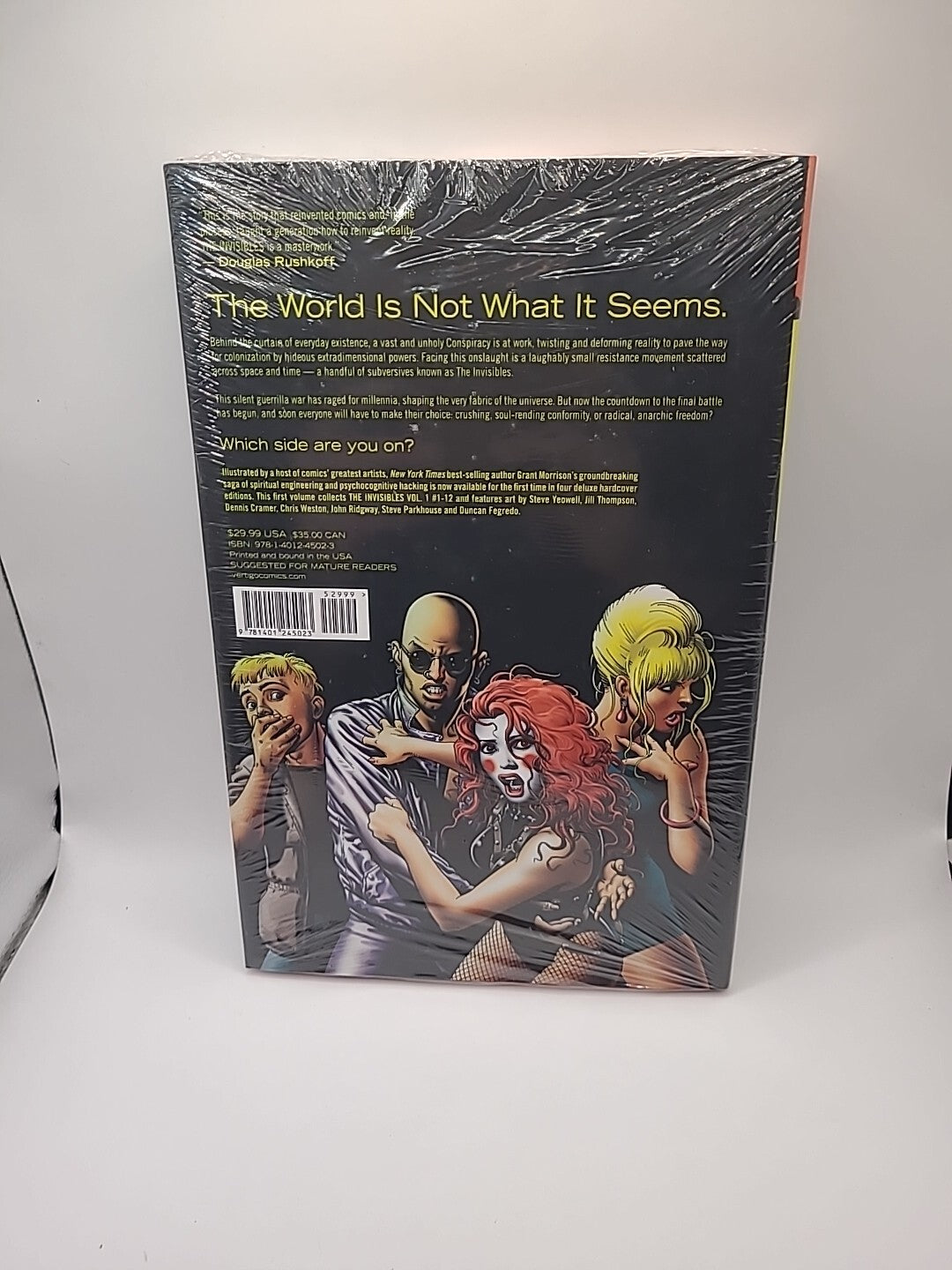 The Invisibles: The Deluxe Edition Book One Hardcover Rare - New & Sealed