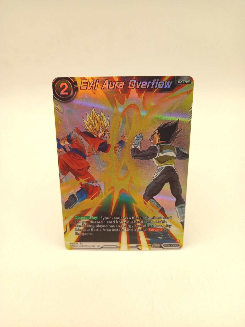 Evil Aura Overflow BT20-136 UC - Dragon Ball Super Card