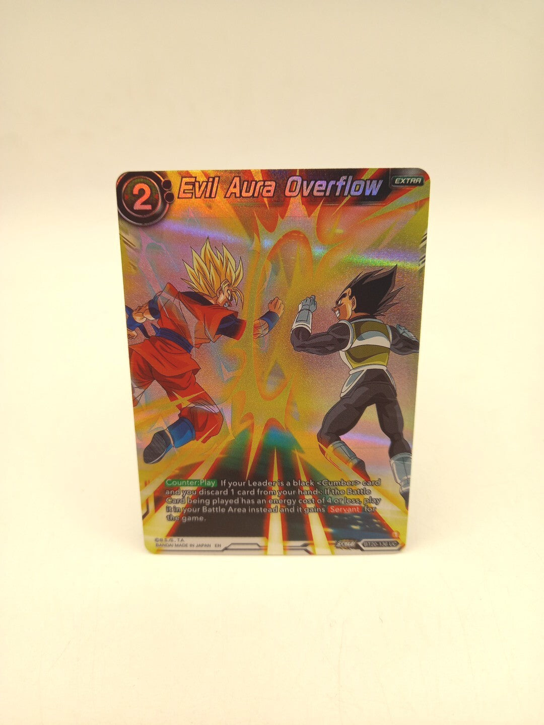 Evil Aura Overflow BT20-136 UC - Dragon Ball Super Card