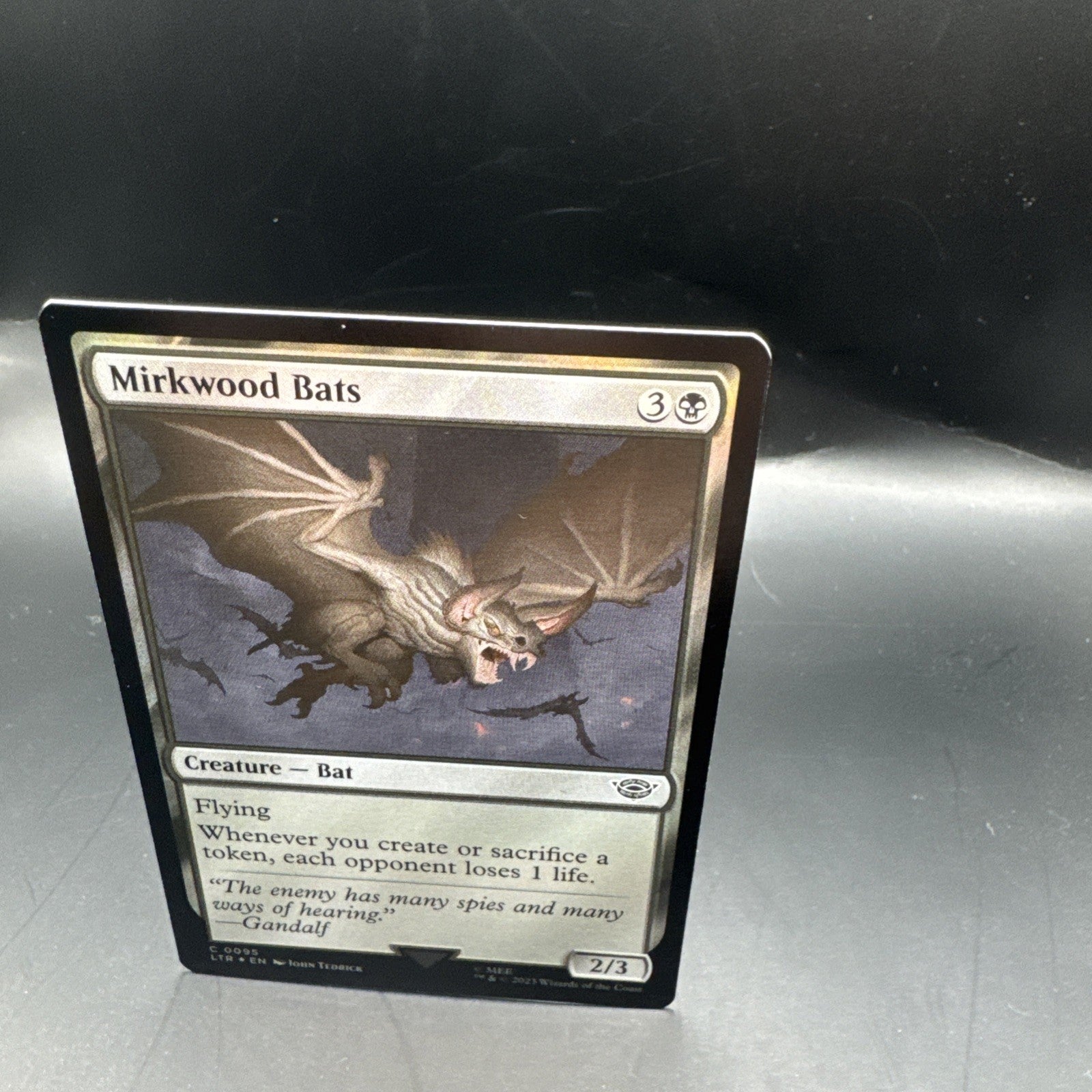 Magic the Gathering MTG LTR Mirkwood Bats 95 Foil