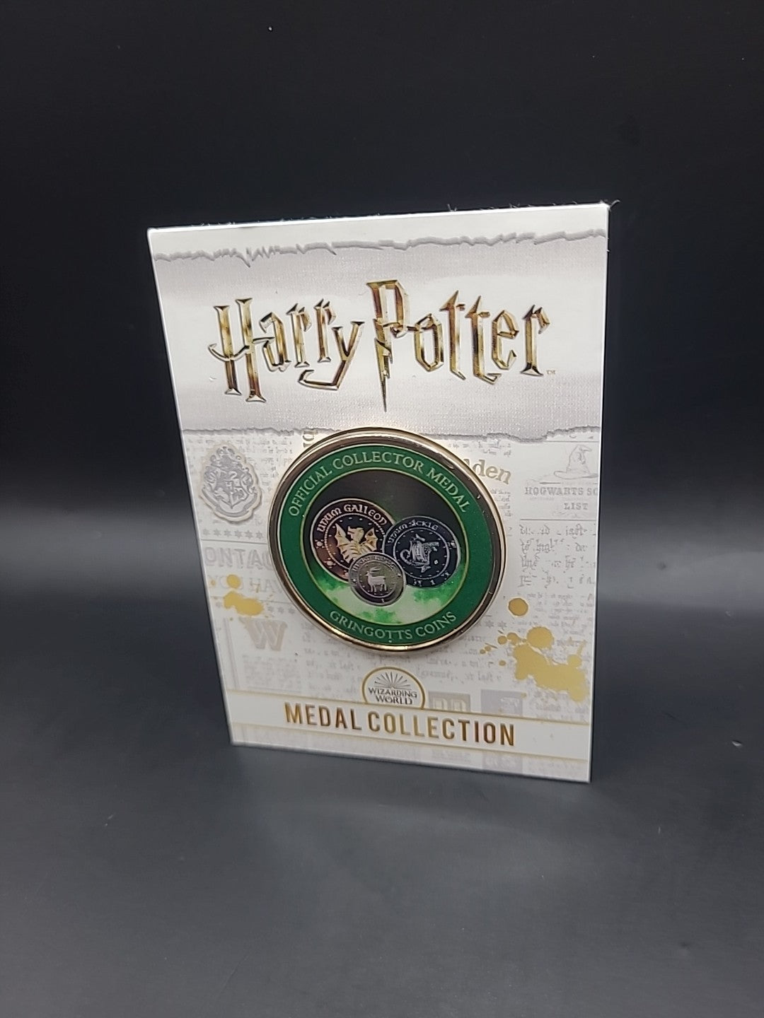 Harry Potter Medal Coin Collection - Artefacts And Spells - Gringotts Coins