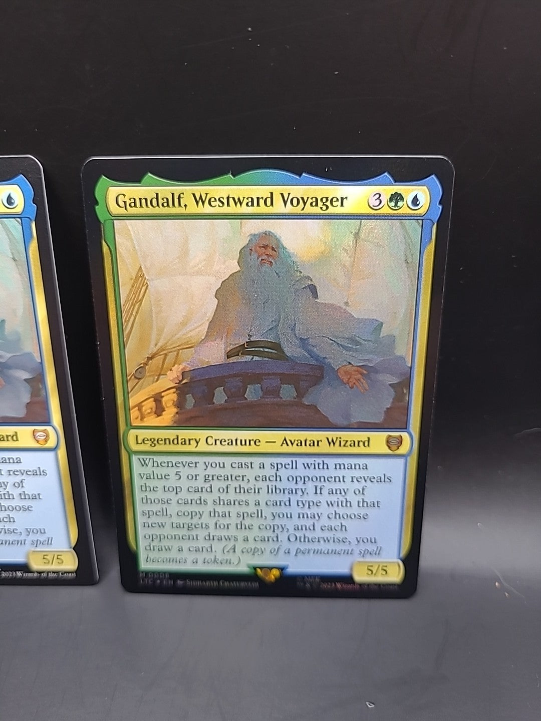 Gandalf, Westward Voyager M0006 Mythic Foil & Regular Lord Of The Rings NM MTG