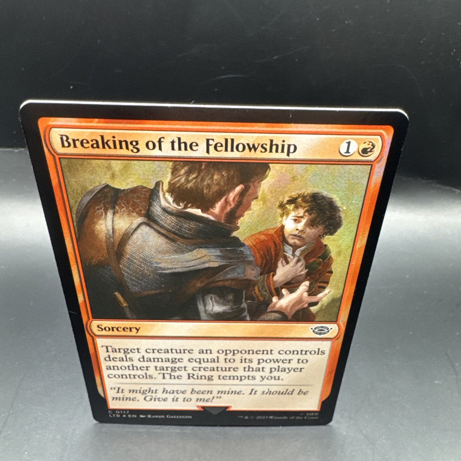 Breaking of the Fellowship Foil Lord of the Rings MTG C0117