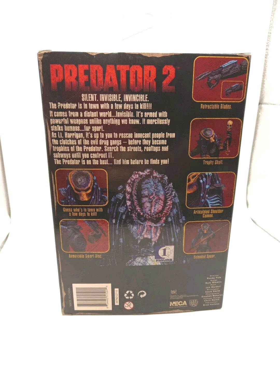 Neca Reel Toys Predator 2 Figure 8-bit Version 2014