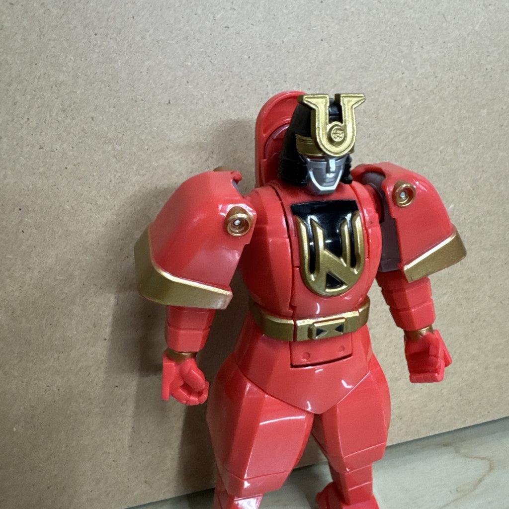 POWER RANGERS FIGURE Ninja Storm Red Ninja Ninjakon Megazord Bandai 2002