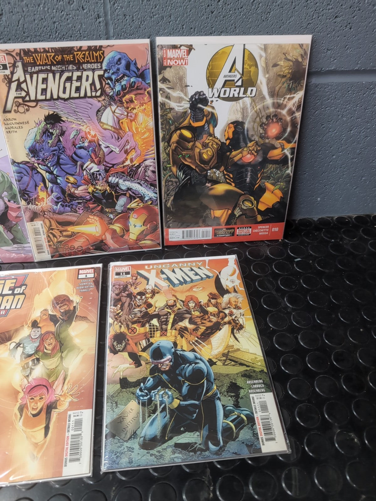 5 X Marvel Comic Bundle