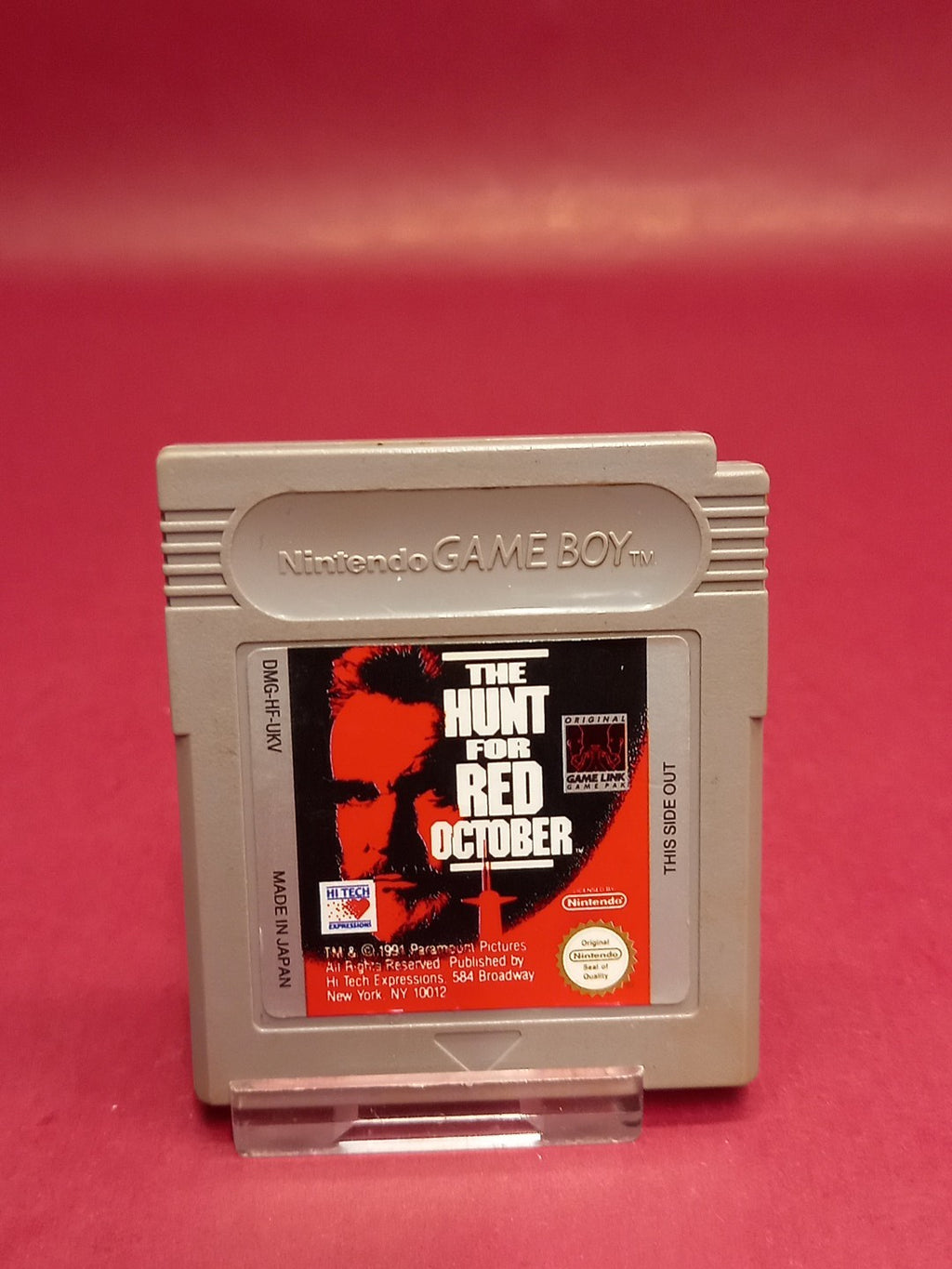 THE HUNT FOR RED OCTOBER.  Gameboy.  CART ONLY