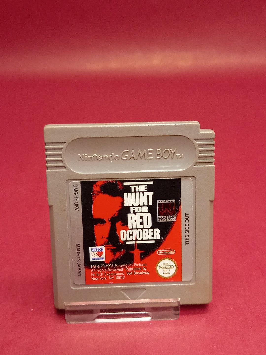 THE HUNT FOR RED OCTOBER.  Gameboy.  CART ONLY