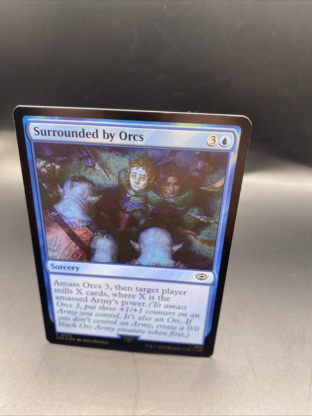 Surrounded by Orcs - FOIL # 0073 MTG LOTR