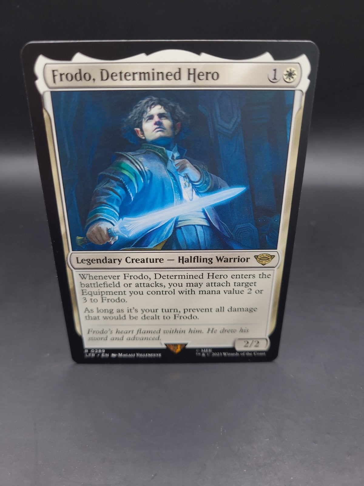 Frodo, Determined Hero ~ The Lord of the Rings [ NM ] [ Magic MTG ] R0289 Regula