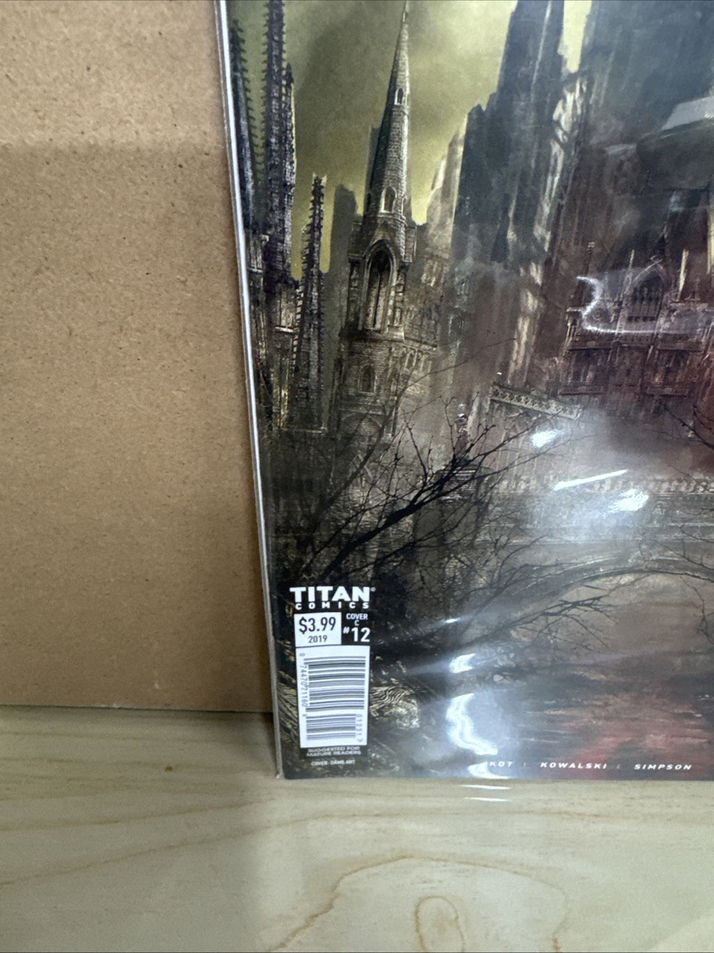 Bloodborne A Song of Crows #12 Cover C Video Game Variant - Titan Comics
