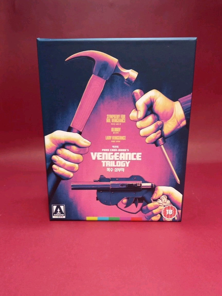 THE VENGEANCE TRILOGY Blu ray PART 1 2 3 COLLECTION UK R2