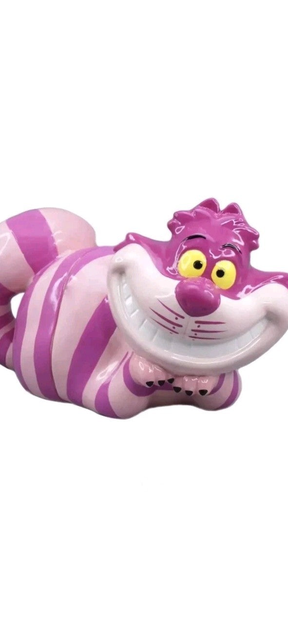 Half Moon Bay Disney Alice In Wonderland Cheshire Cat Shapes Bookends Money Box