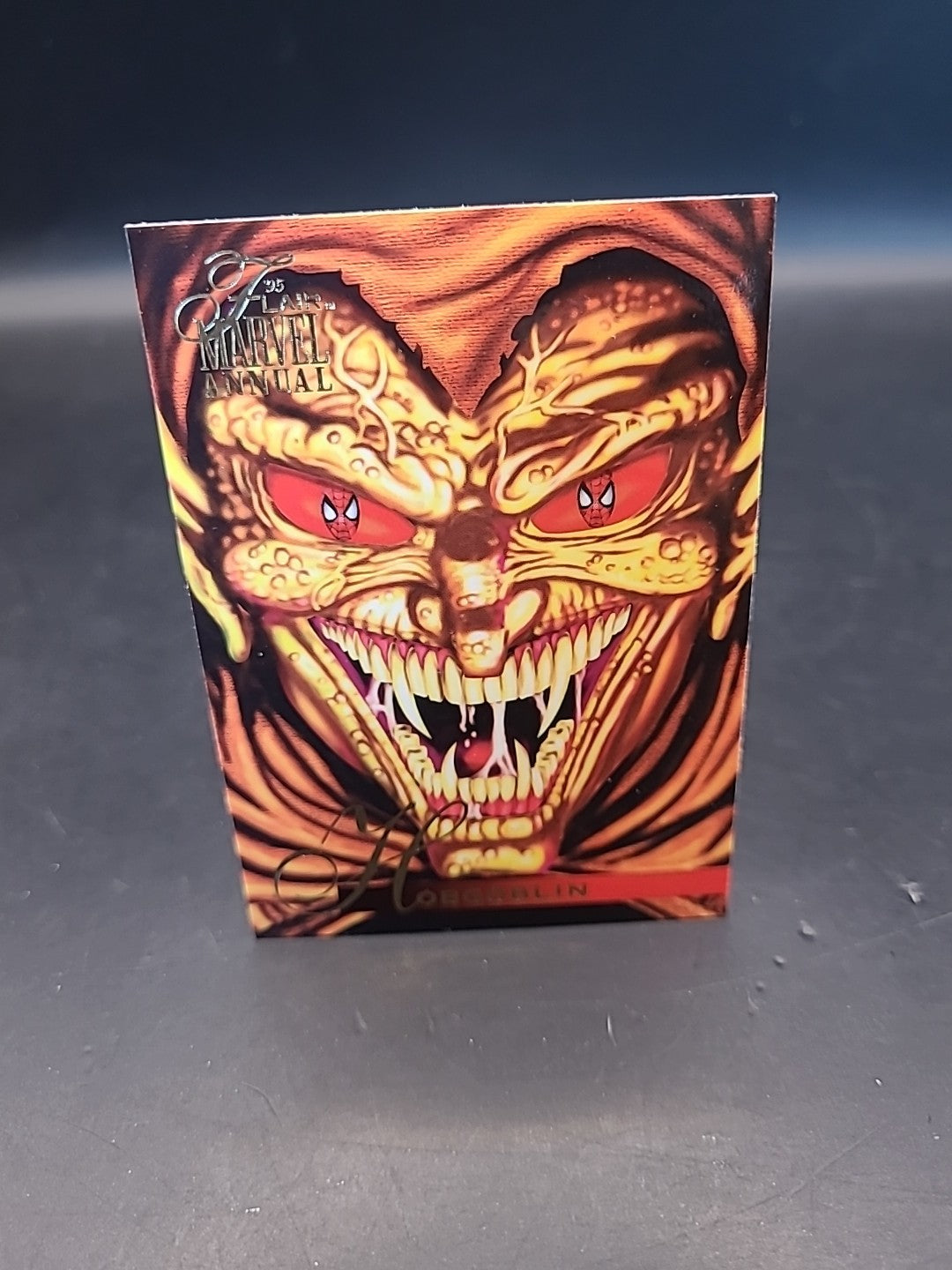 #52 HOBGOBLIN 1995 Flair Marvel Annual Card