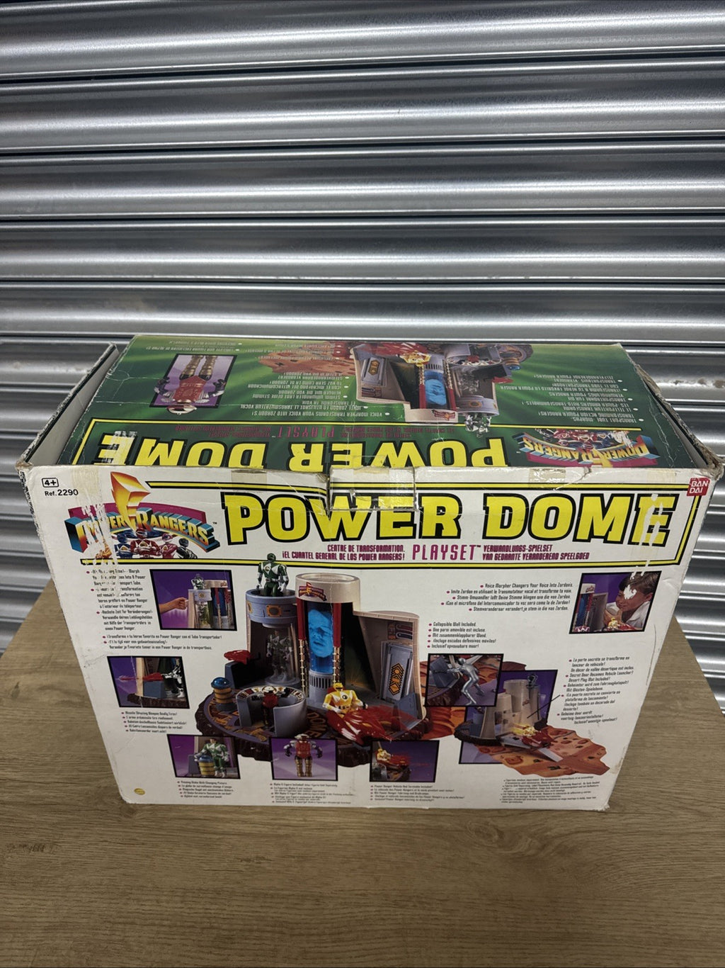 Vintage 1994 Power Rangers Power Dome Playset - Original box & instructions
