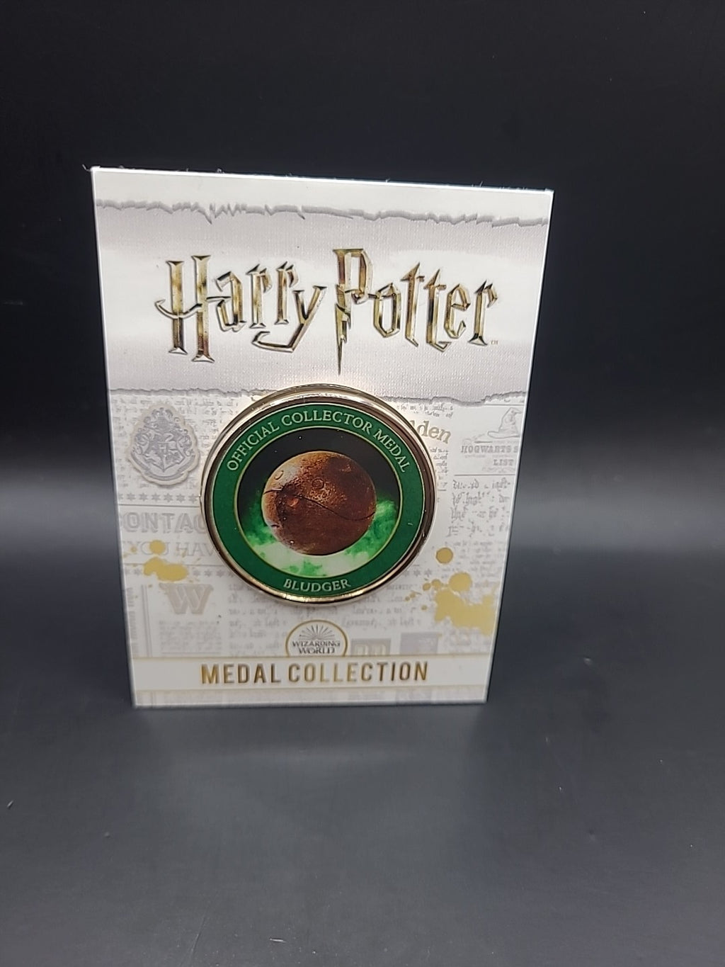 Harry Potter Medal Coin Collection - Artefacts And Spells - Bludger