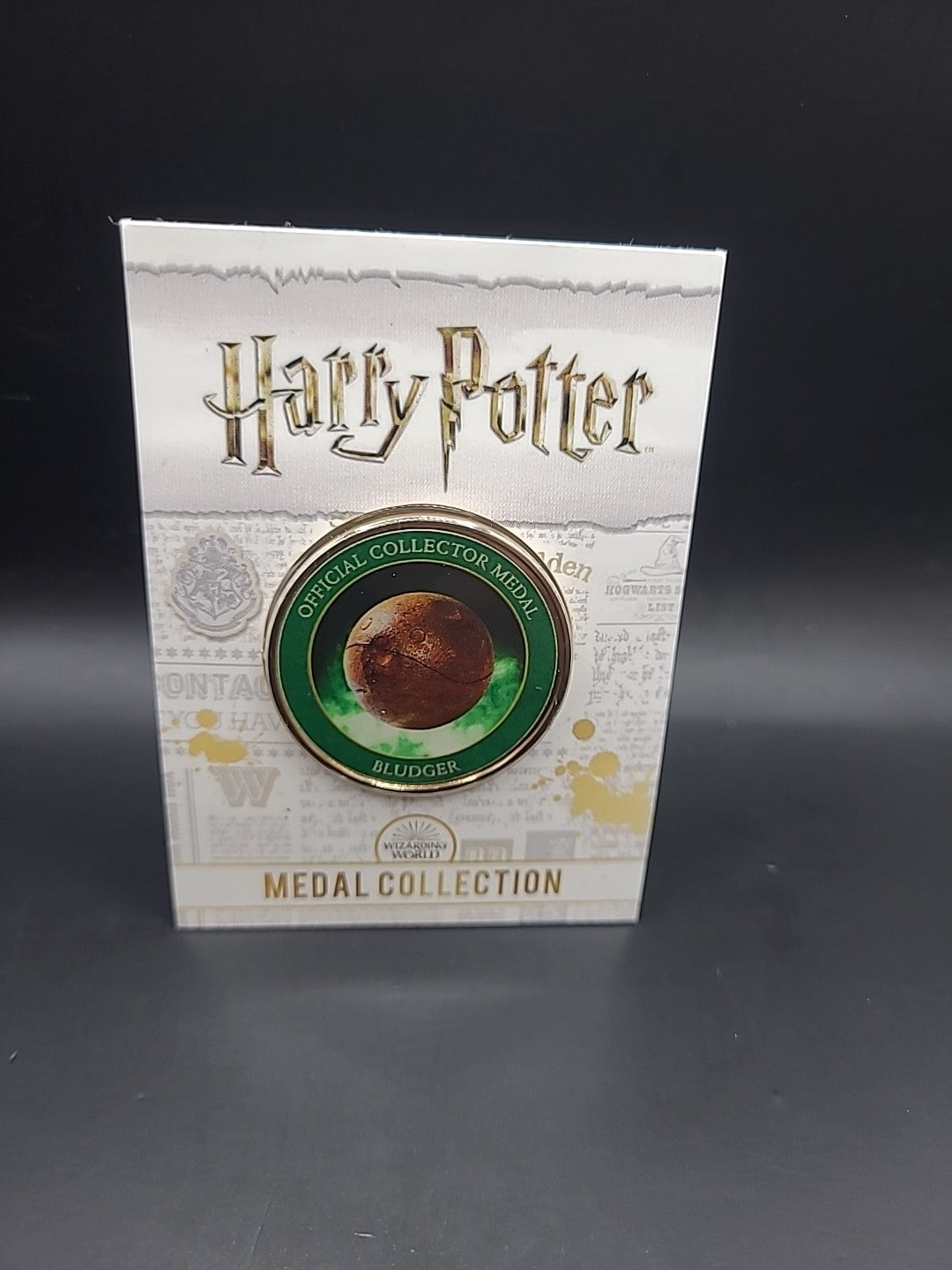 Harry Potter Medal Coin Collection - Artefacts And Spells - Bludger