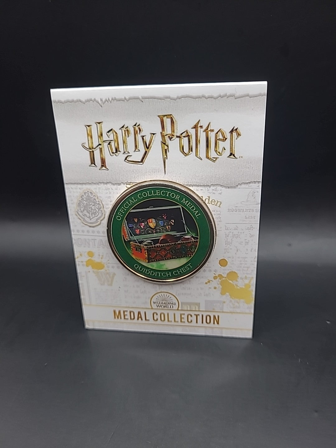 Harry Potter medal collection - Quidditch Chest