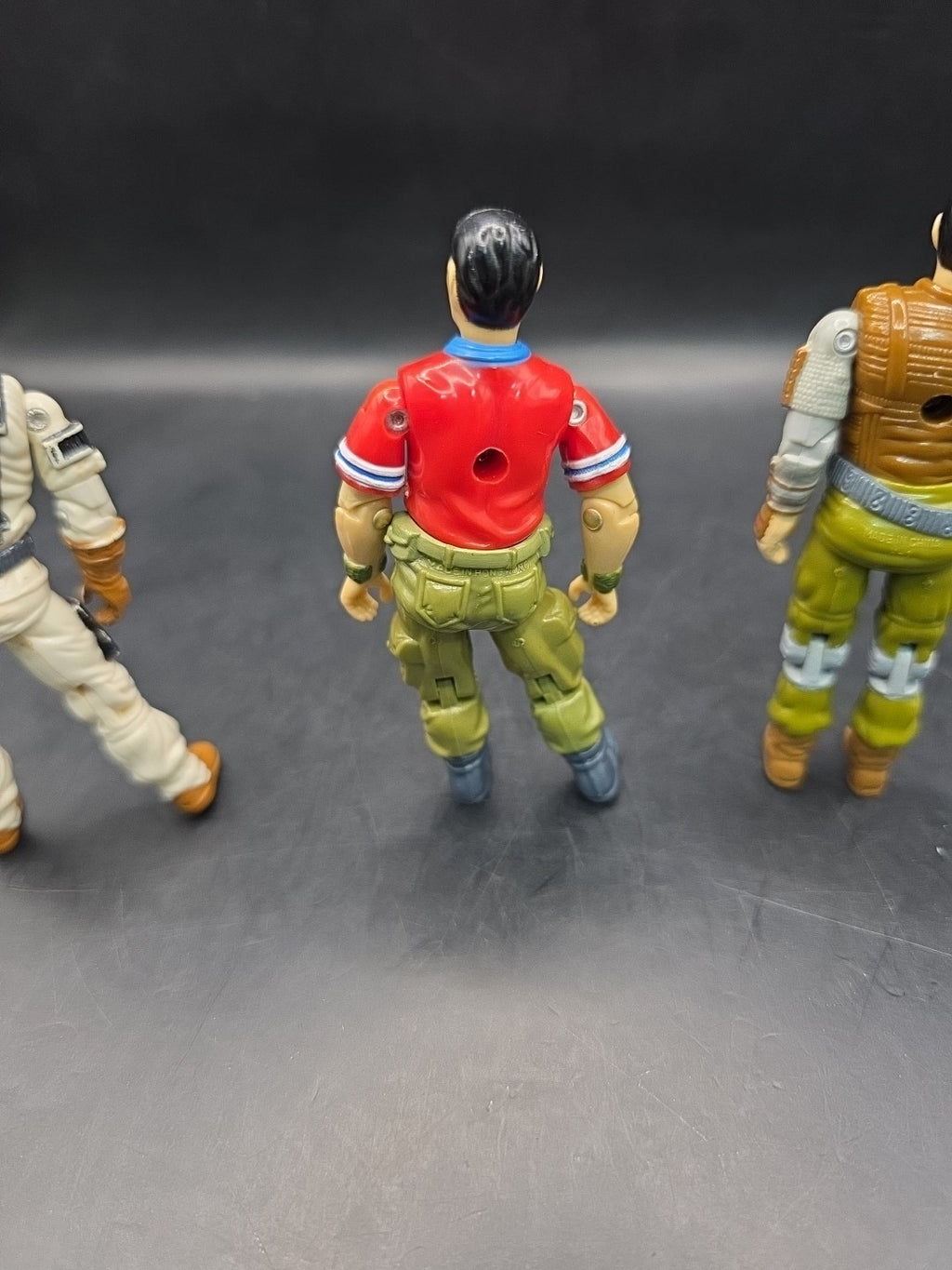 3 X Hasbro G.I Joe Figures Blizzard, Bazooka & Budo