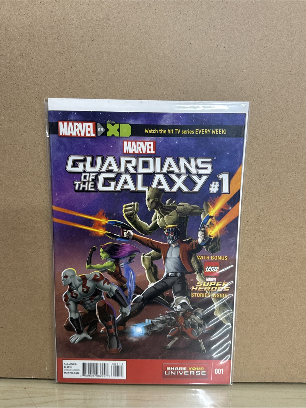 Marvel Comic Guardians of the Galaxy #1 Comic Book Direct Edition 001