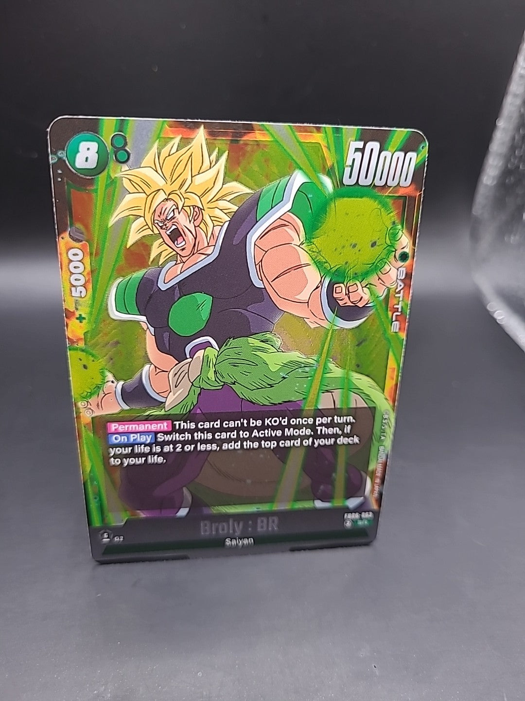 Broly: BR FB06-063 SR - Rivals Clash - Dragon Ball Fusion World Foil