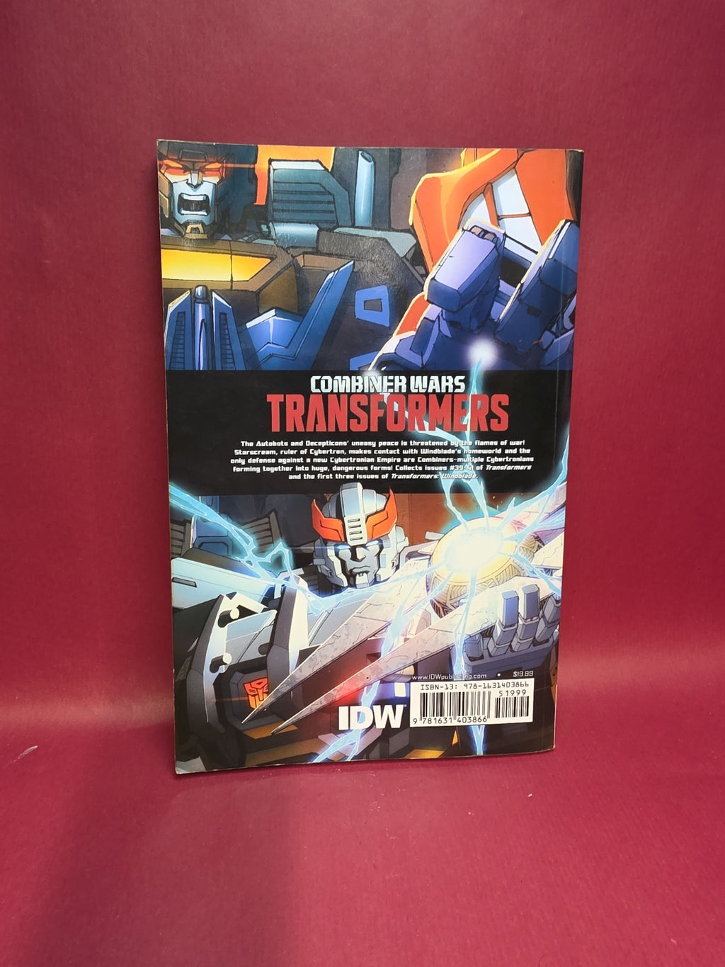 Graphic Novel Softcover Paperback TPB - Transformers Combiner Wars - IDW OOP
